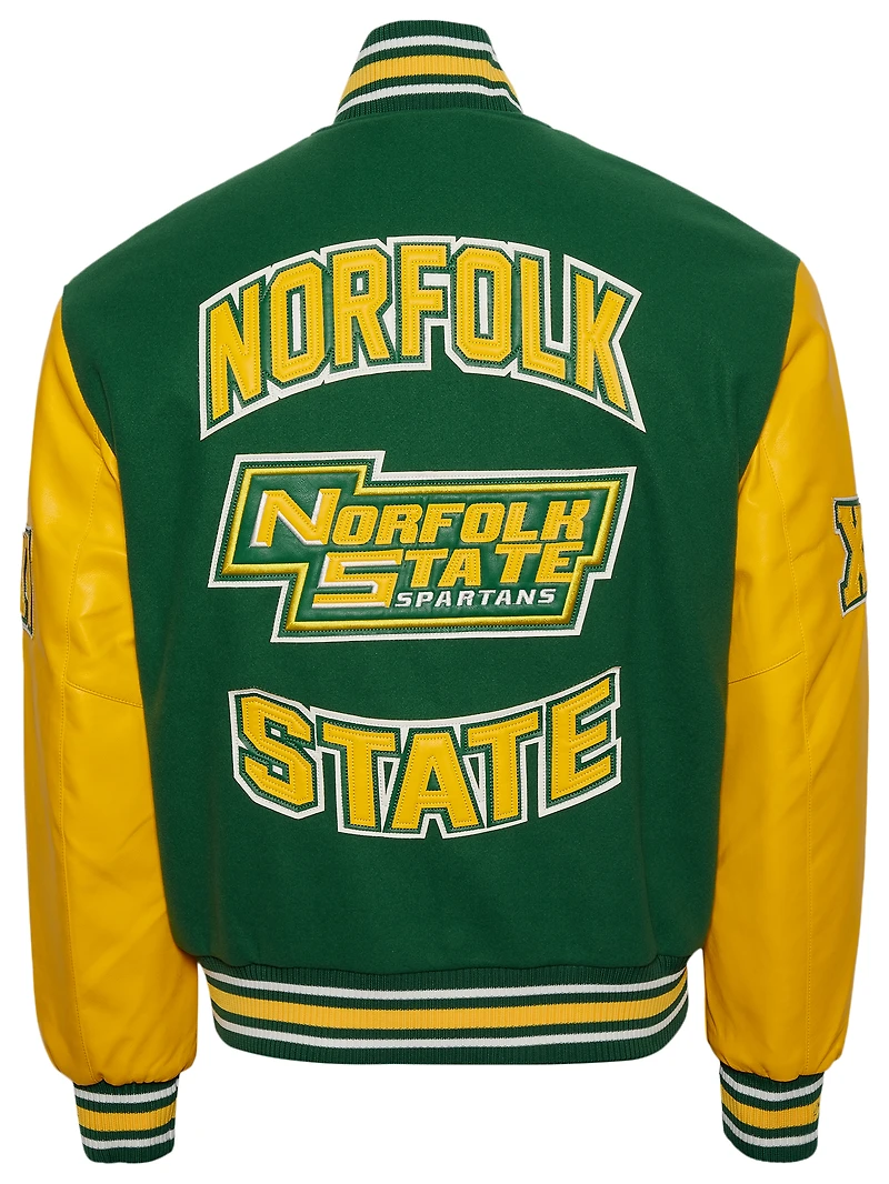 Campus Remix Norfolk State University Varsity Jacket - Men's