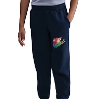 Nike Boys Club Fleece Joggers - Boys' Grade School Midnight Navy/White