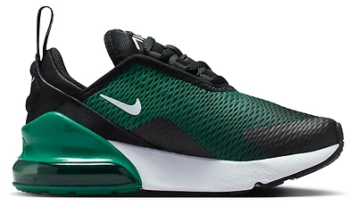Nike Boys Air Max 270 - Boys' Preschool Shoes Evergreen Aura/Black/White