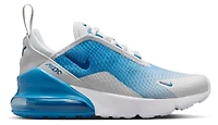 Nike Boys Air Max 270 - Boys' Preschool Shoes Court Blue/Off White/Dutch Blue