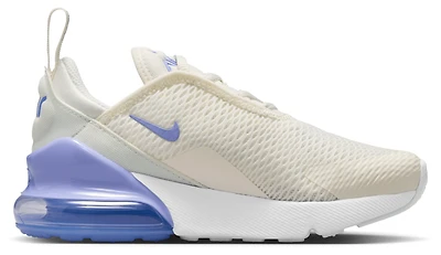 Nike Boys Air Max 270 - Boys' Preschool Shoes Sail/Lt Thistle/Sapphire