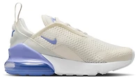 Nike Boys Air Max 270 - Boys' Preschool Shoes Sail/Lt Thistle/Sapphire