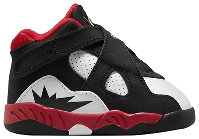 Jordan Girls Jordan Retro 8 - Girls' Toddler Shoes White/Black/Maroon Size 04.0