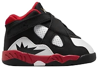 Jordan Girls Jordan Retro 8 - Girls' Toddler Shoes White/Black/Maroon Size 04.0