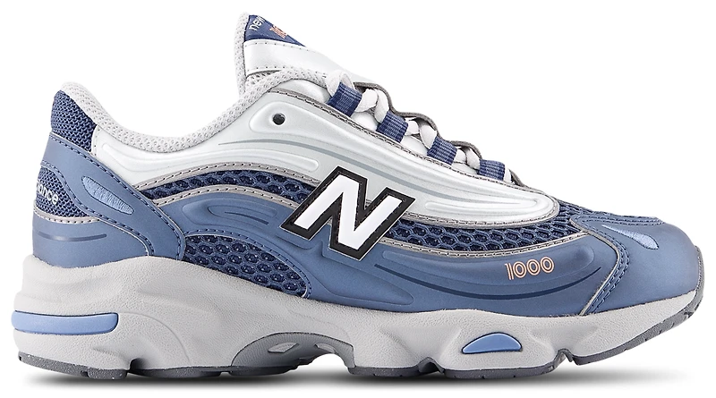 New Balance Boys 1000 - Boys' Preschool Shoes Vintage Indigo/Lite Silver Metallic