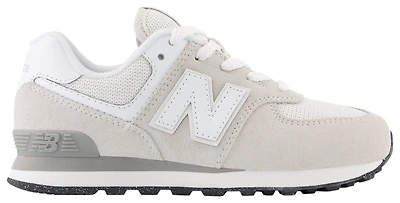 New Balance Boys 574 - Boys' Preschool Shoes White/Grey