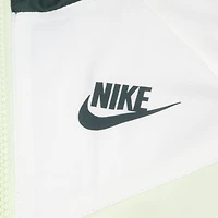 Nike Boys Nike Windrunner Jacket - Boys' Preschool Oil Green/White Size 4