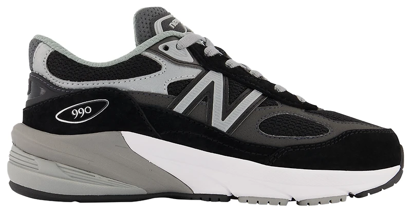 New Balance Boys 990 V6 - Boys' Preschool Shoes Silver/Black