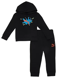 PUMA Splash Logo Hoodie Set - Boys' Toddler