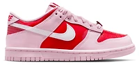 Nike Girls Dunk Low Valentines Day - Girls' Grade School Shoes Pink Foam/Summit White/Red