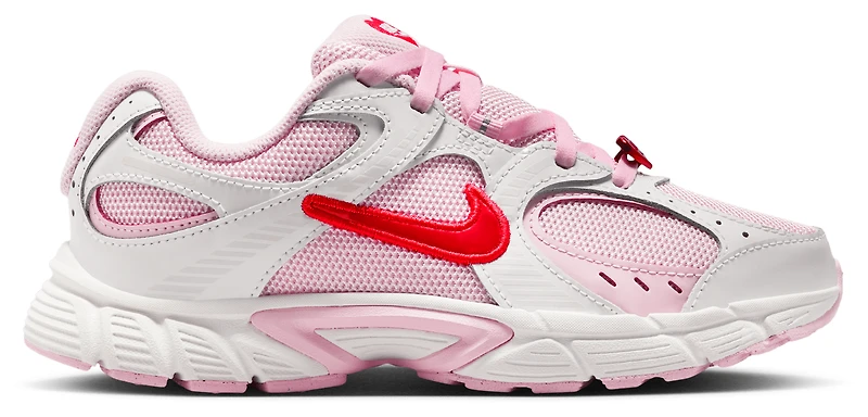Nike Boys V5 RNR NA14 - Boys' Grade School Running Shoes Summit White/Light Crimson/Pink Foam