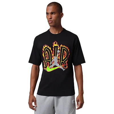 Jordan Air Scrpt Gfx Ss Crew - Men's