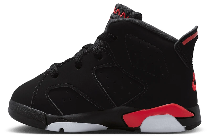 Jordan Boys Retro 6 - Boys' Toddler Basketball Shoes Black/Red