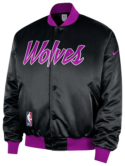 Nike Timberwolves Premium City Edition Jacket - Men's