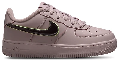 Nike Girls Air Force 1 LV8 2 - Girls' Grade School Basketball Shoes Brown/Pink