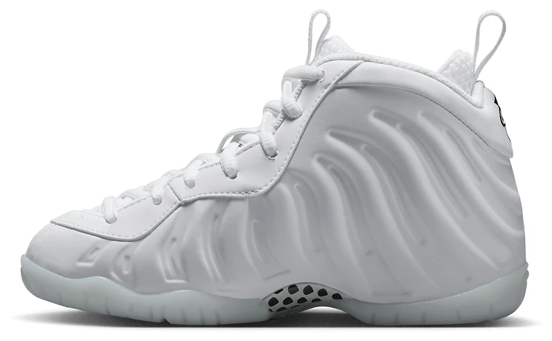 Nike Boys Little Posite One - Boys' Preschool Shoes White/White
