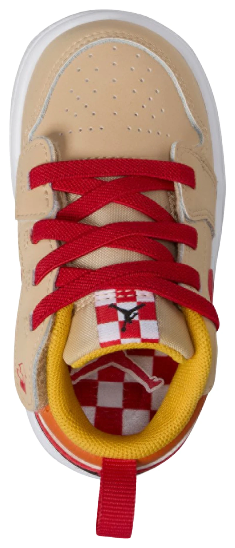 Jordan Boys Retro 1 Low ALT SE Uni - Boys' Toddler Basketball Shoes Tan/Red
