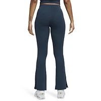 Nike NSW Chill Knit Mediun Rib Flare Pant - Women's