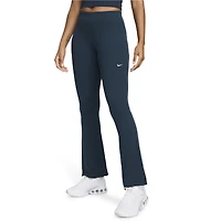 Nike NSW Chill Knit Mediun Rib Flare Pant - Women's