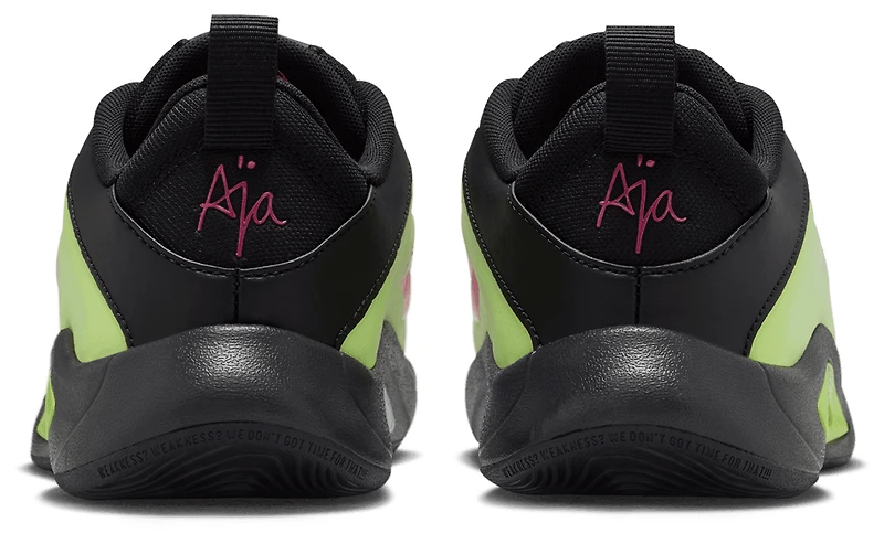 Nike Girls Aja Wilson A One SE - Girls' Grade School Shoes Black/Pink