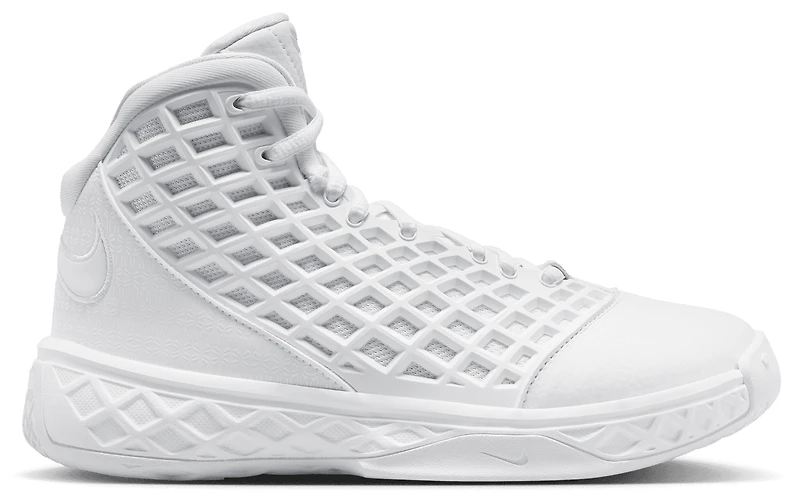 Nike Boys Kobe 3 High Halo - Boys' Grade School Basketball Shoes White/White/White