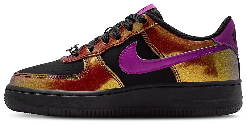 Nike Boys Air Force 1 LV8 4 - Boys' Grade School Shoes Black/Bold Berry