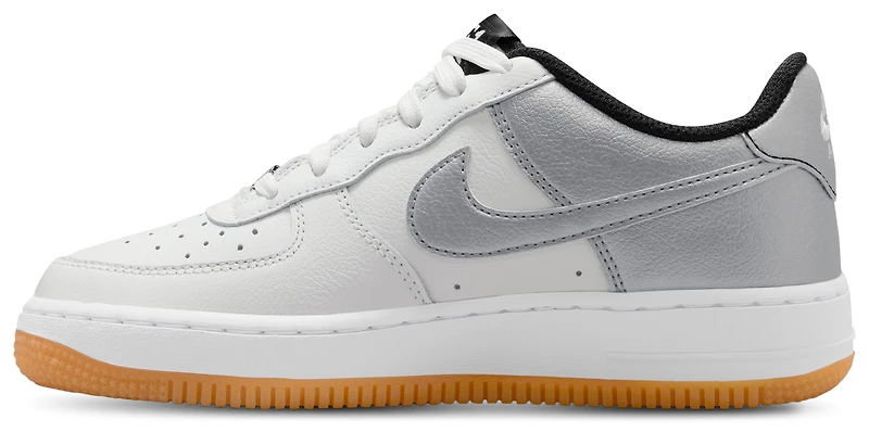 Nike Boys Air Force 1 LV8 5 - Boys' Grade School Shoes Summit White/Black/Grey