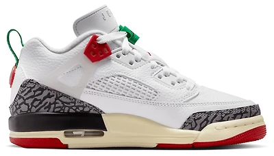 Jordan Boys Spizike Low - Boys' Grade School Shoes White/Varsity Red