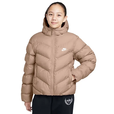 Nike Boys ADP Puffer - Boys' Grade School Hemp/White