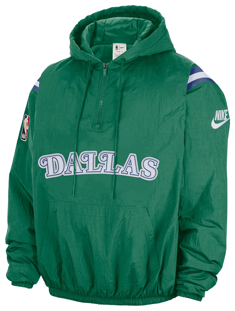 Nike Mavericks Woven LND Half-Zip Hoodie - Men's