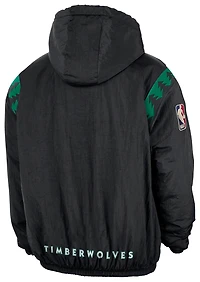 Nike Timberwolves Woven LND Half-Zip Hoodie - Men's