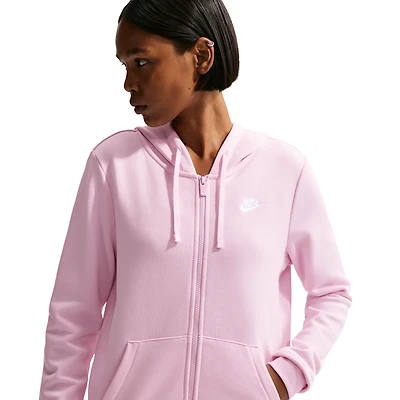 Nike NSW Club Fleece FZ Hoodie - Women's