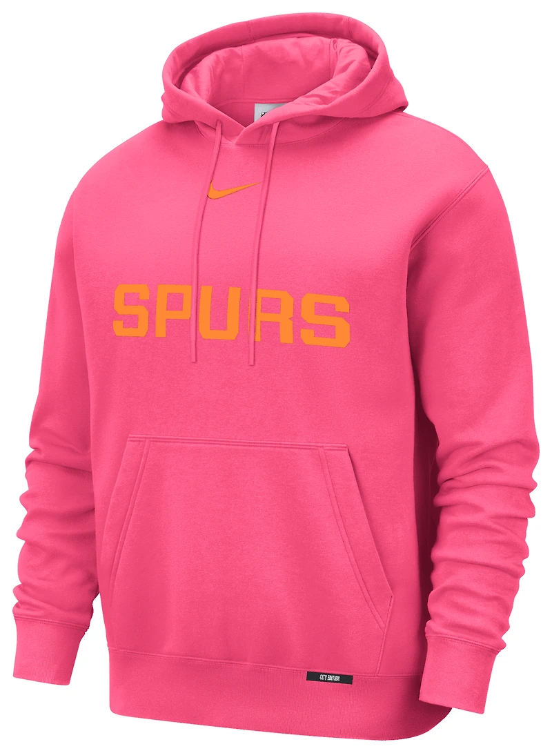 Nike Spurs Club Logo City Edition Hoodie - Men's
