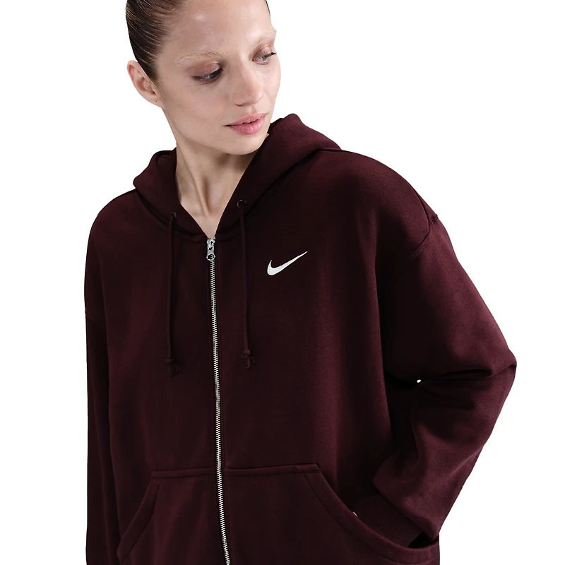 Nike Phoenix Fleece Long Sleeve Full-Zip - Women's
