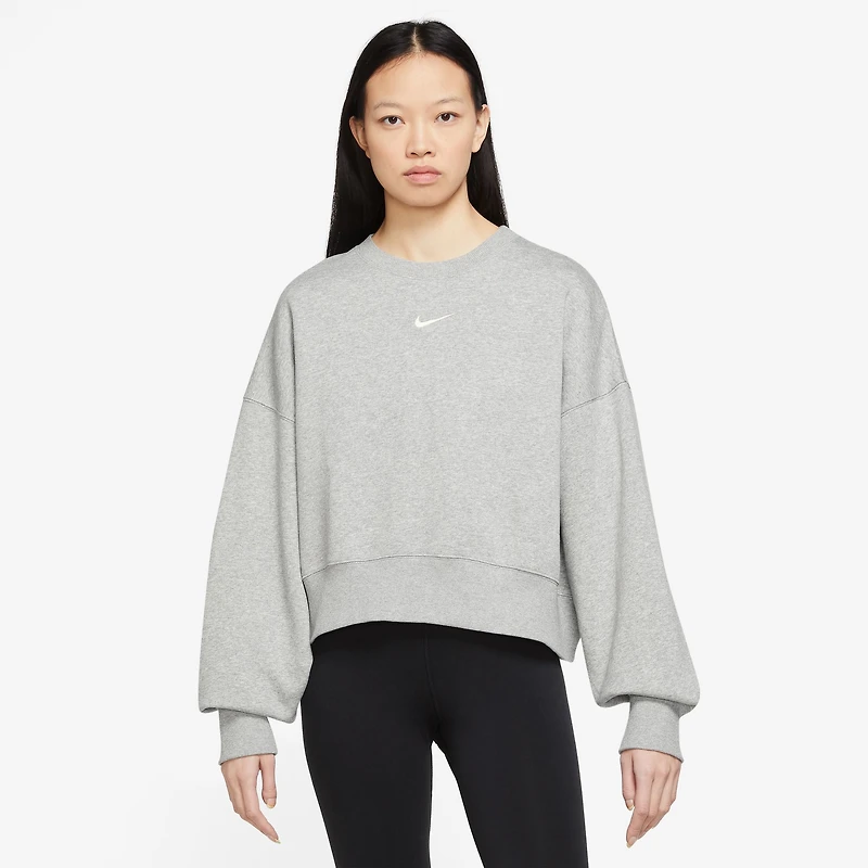 Nike NSW Style Fleece Crew OOS - Women's