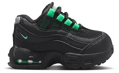 Nike Boys Air Max 95 Recraft - Boys' Toddler Shoes Black/Green Shock/Black
