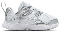Nike Girls V5 RNR - Girls' Toddler Shoes Pure Platinum/White/Metallic Silver