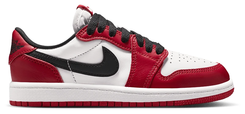 Jordan Boys AJ 1 Retro Low OG - Boys' Toddler Shoes Summit White/Varsity Red/Black