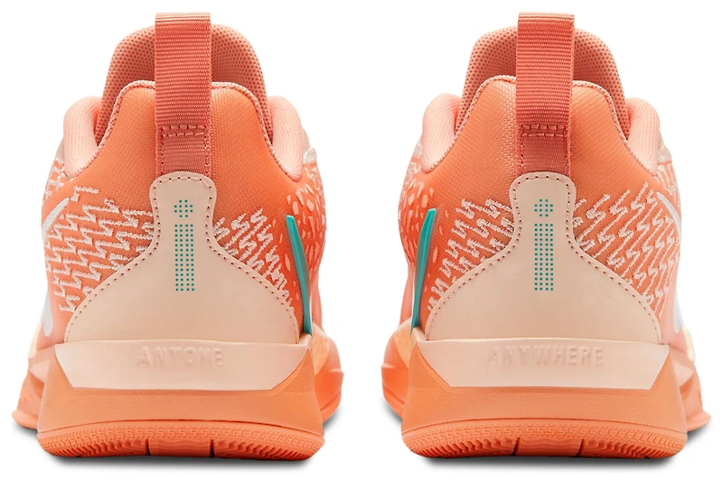 Nike Girls Sabrina Lonescu 2 - Girls' Grade School Basketball Shoes Apricot Agate/Light Bone