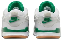 Jordan Boys AJ 4 RM - Boys' Preschool Shoes White/Green/Grey