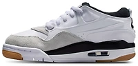 Jordan Boys AJ 4 RM - Boys' Grade School Shoes White/Black/Neutral Grey