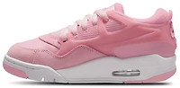 Jordan Girls AJ 4 Remastered - Girls' Grade School Shoes Soft Pink/White