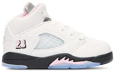 Jordan Boys Retro 5 OG - Boys' Toddler Shoes Soft Pink/White/Black