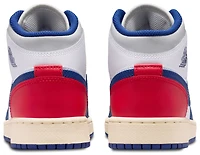Jordan Boys AJ 1 Mid - Boys' Grade School Shoes University Red/White/Deep Royal