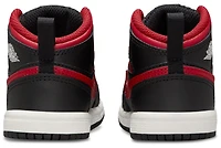 Jordan Boys AJ 1 Mid - Boys' Toddler Basketball Shoes Red/White/Black