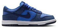 Nike Boys Dunk Low SE - Boys' Grade School Basketball Shoes Comet Blue/White/Midnight Navy