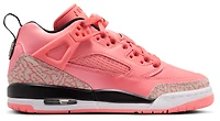 Jordan Boys Spizike Low - Boys' Grade School Basketball Shoes Black/Pink Gaze/White