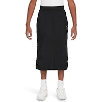 Nike Girls Sty Star Woven Skirt - Girls' Grade School White/Black