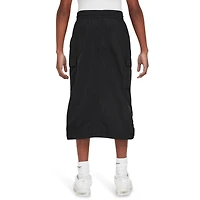 Nike Girls Sty Star Woven Skirt - Girls' Grade School White/Black