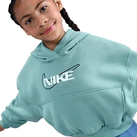 Nike NSW Club Fleece Boxy Hoodie - Girls' Grade School